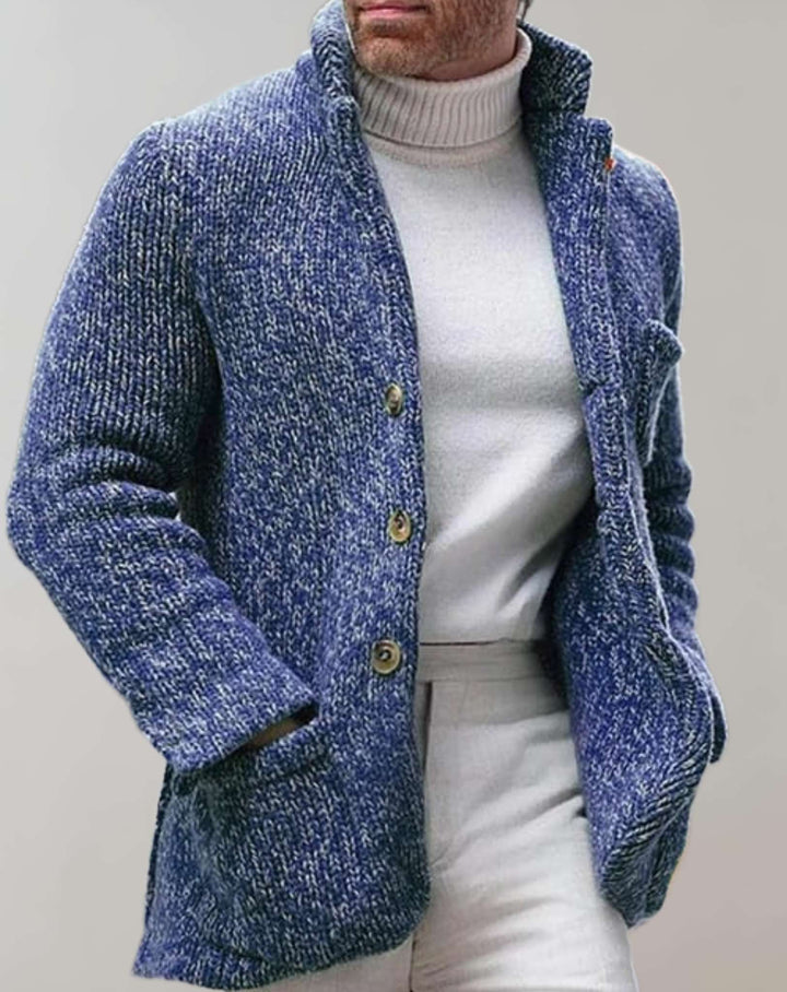 Julien – Gilet da uomo con bottoni, stile casual ed elegante