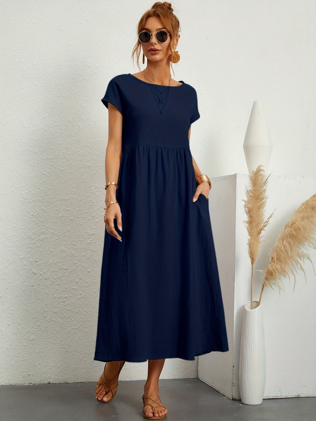Chiara | Vestito da tempo libero scollato