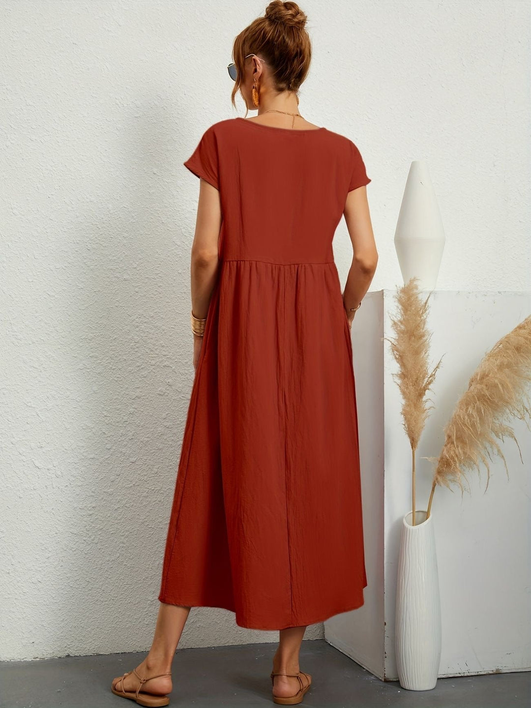 Chiara | Vestito da tempo libero scollato
