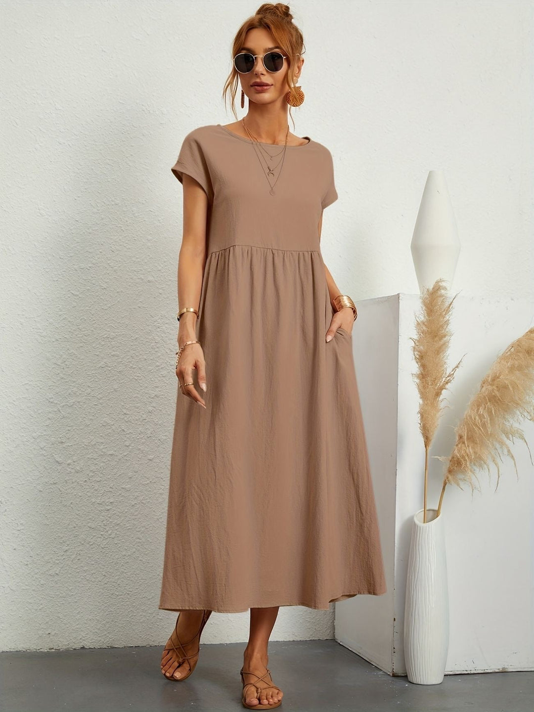 Chiara | Vestito da tempo libero scollato