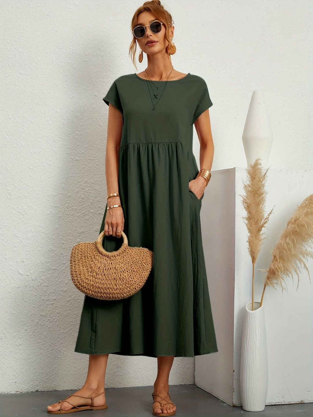 Chiara | Vestito da tempo libero scollato