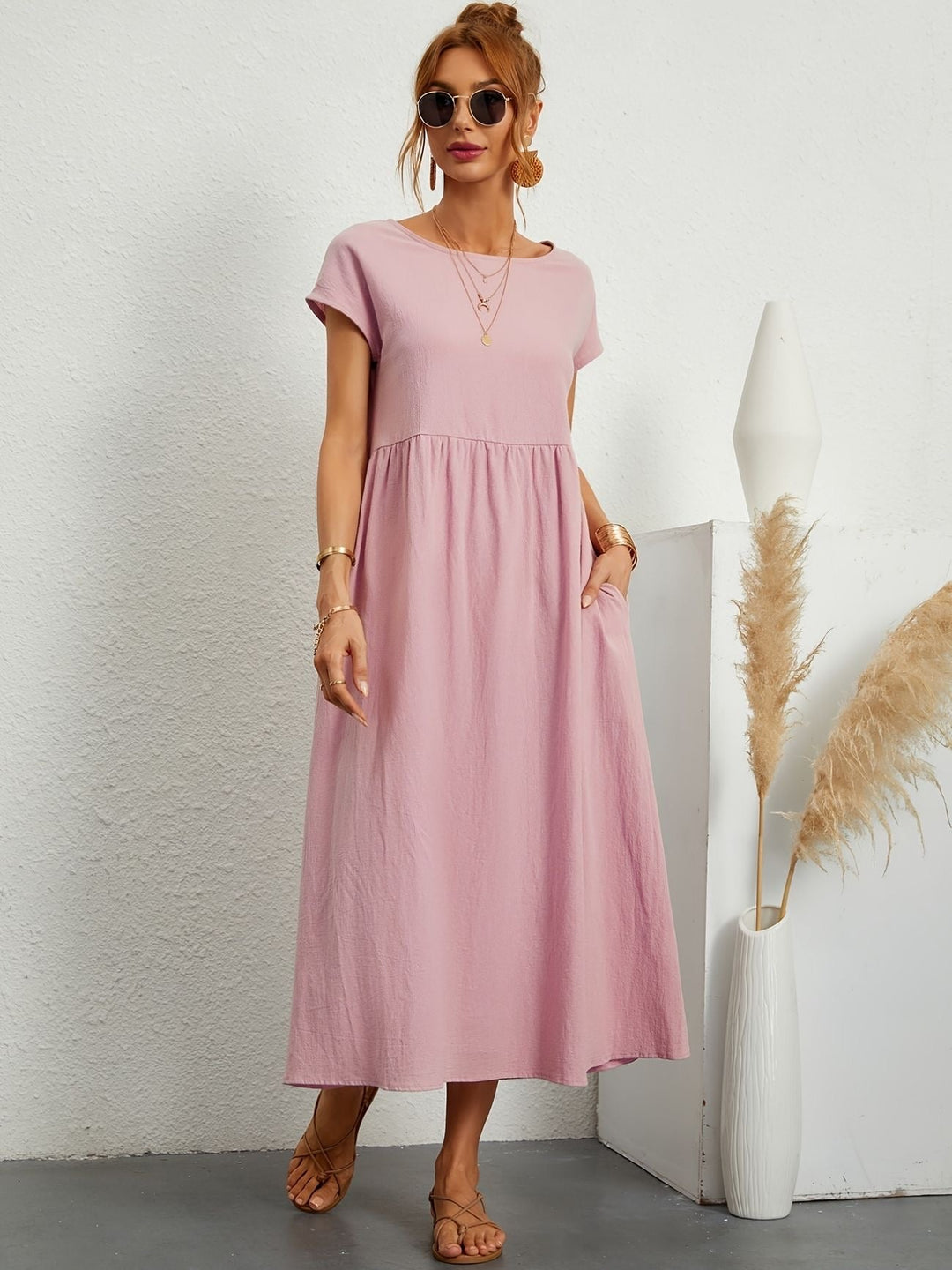 Chiara | Vestito da tempo libero scollato