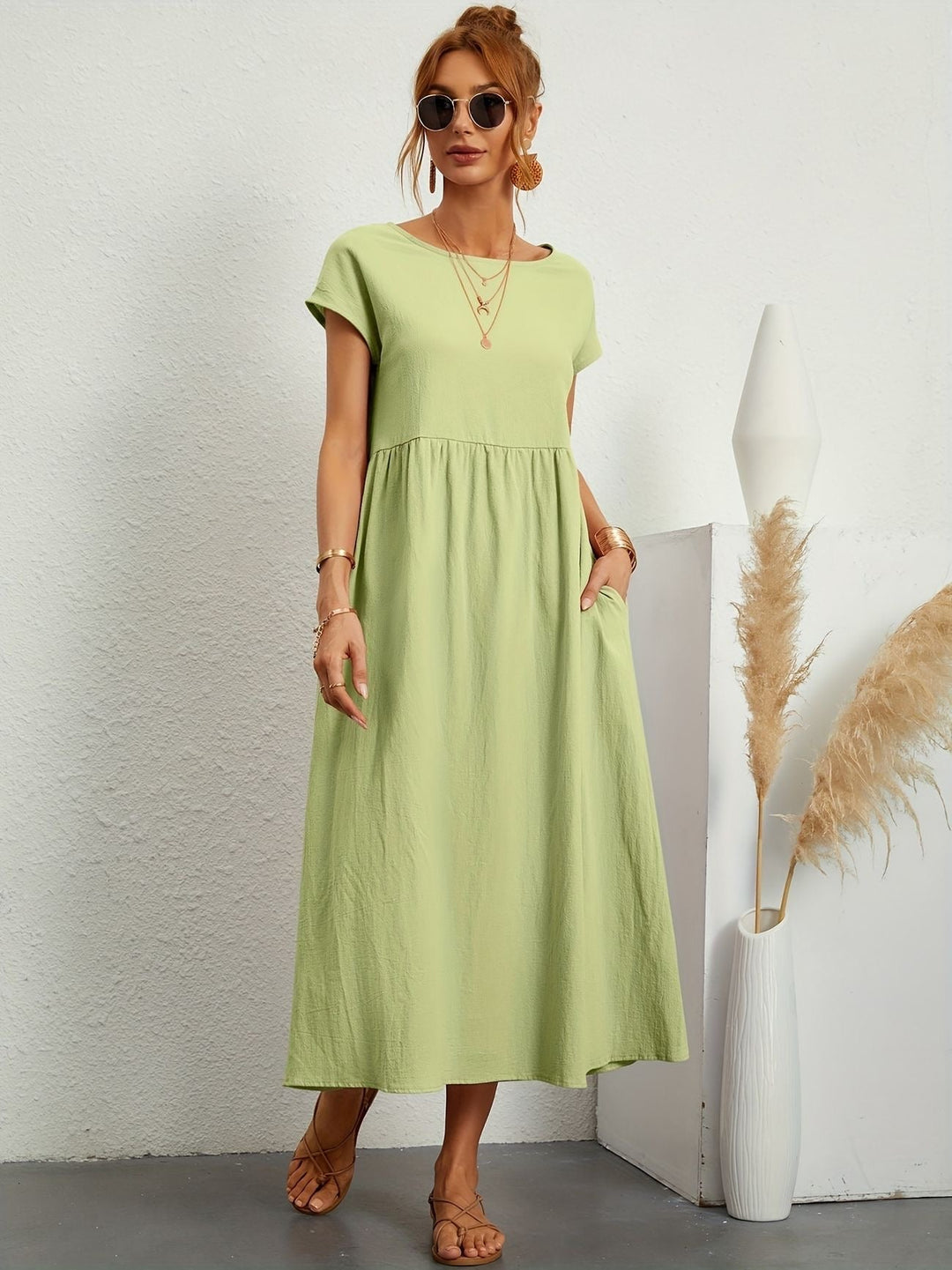 Chiara | Vestito da tempo libero scollato