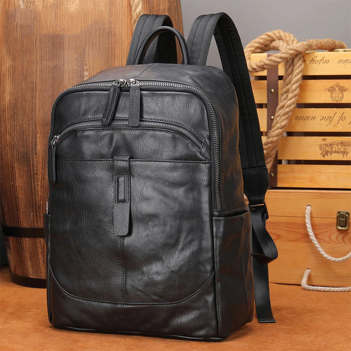 Echter Leder-Rucksack Blaine – Eleganz und Funktionalität für jeden Anlass