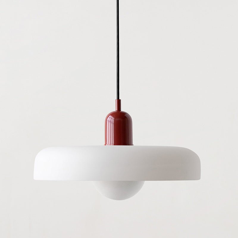 Modern colored glass pendant light - Designer lighting for elegant interiors