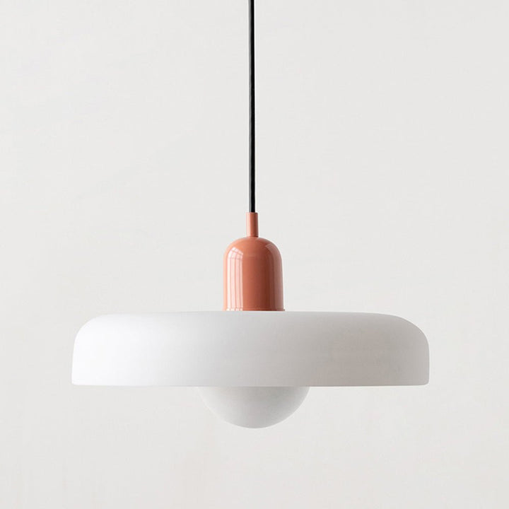 Modern colored glass pendant light - Designer lighting for elegant interiors