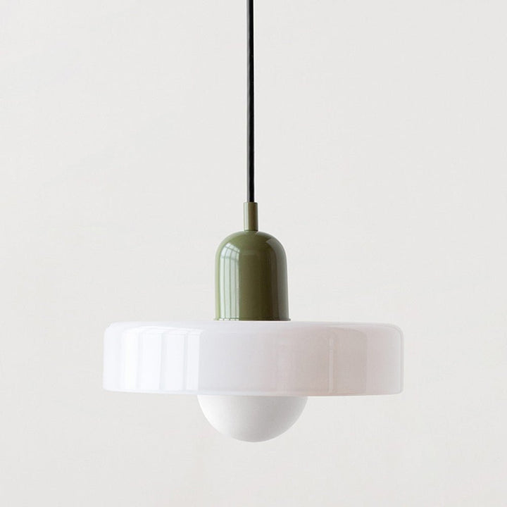 Modern colored glass pendant light - Designer lighting for elegant interiors