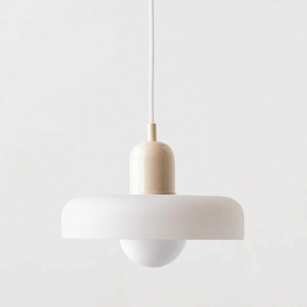 Modern colored glass pendant light - Designer lighting for elegant interiors