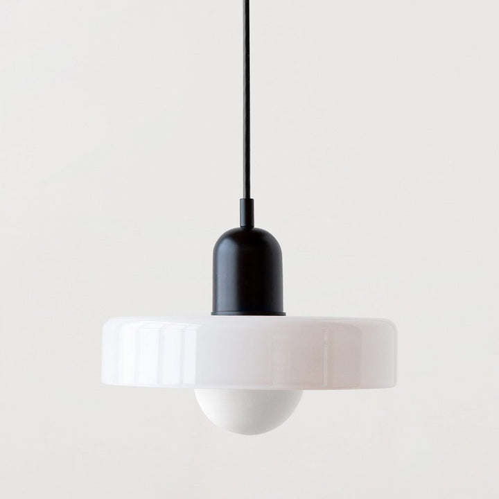 Modern colored glass pendant light - Designer lighting for elegant interiors