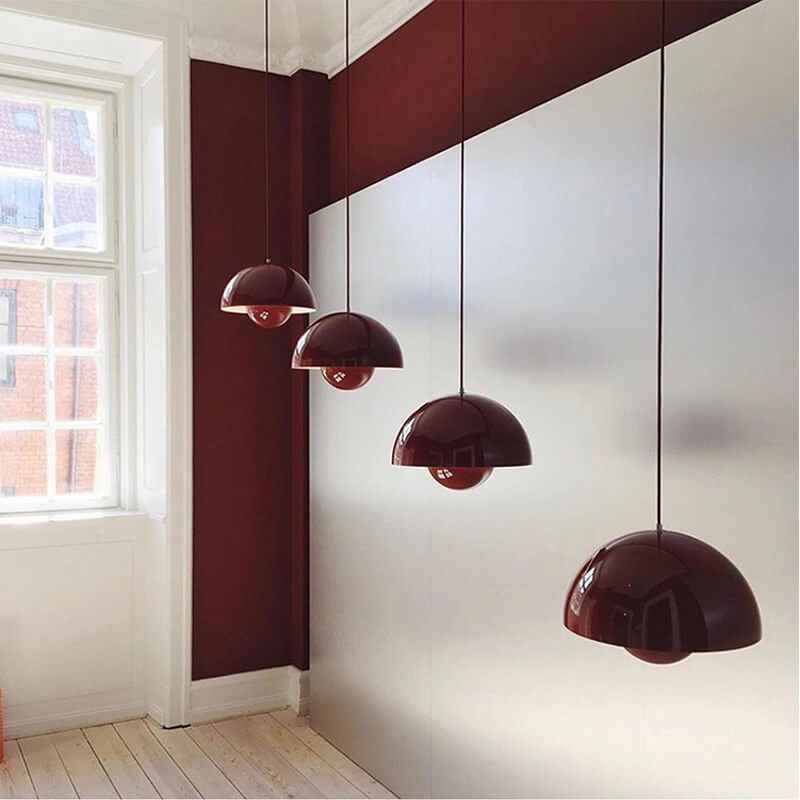 Pendelleuchte Nordic Macaron 1 Licht Halbkreis | Lightz