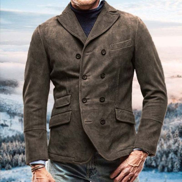 Veste Sergio - Eleganza primaverile in pelle selvaggia