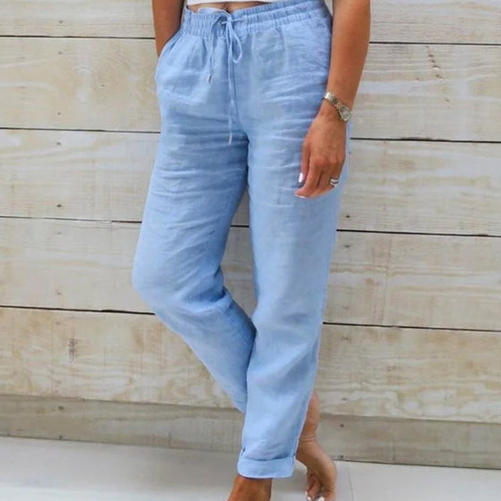 Alexie - Pantalon confort et lin