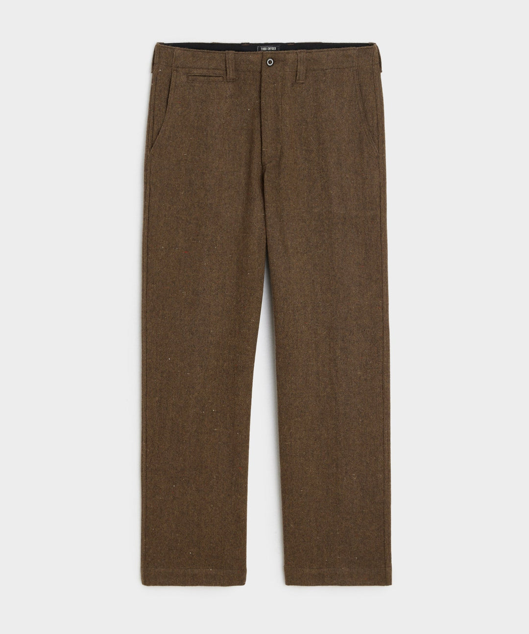 Enki | Men's Relaxed Donegal Wool Trousers