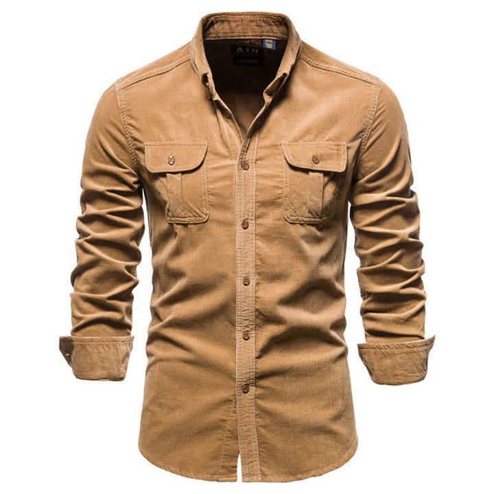 Sacha - Chemise décontractée en velours côtelé