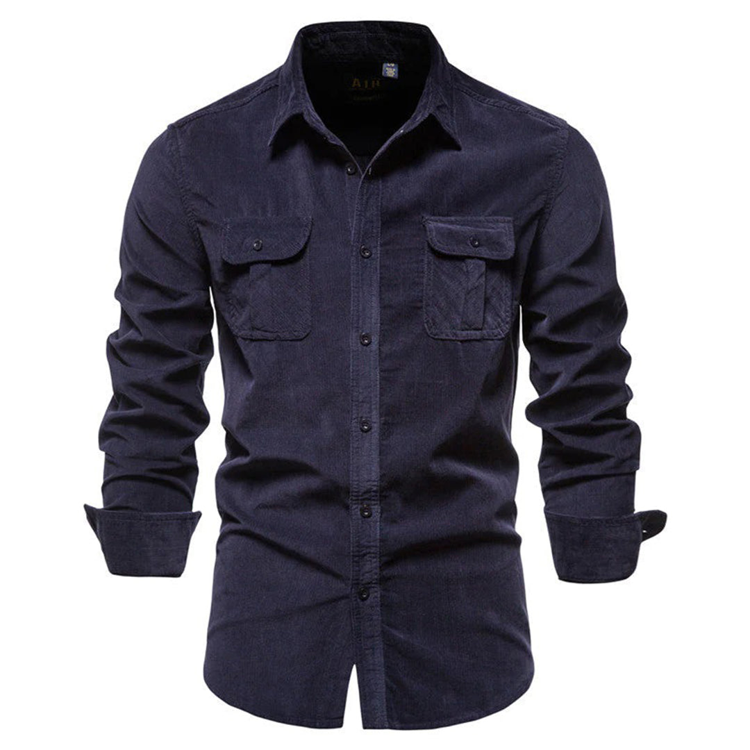 Sacha - Chemise décontractée en velours côtelé