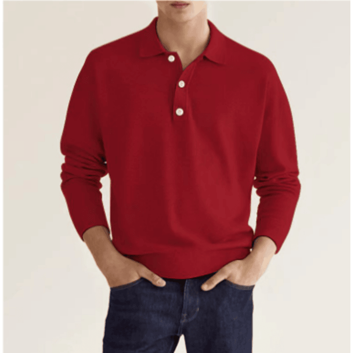 Thibault | Polo klasyczne męskie | Casual