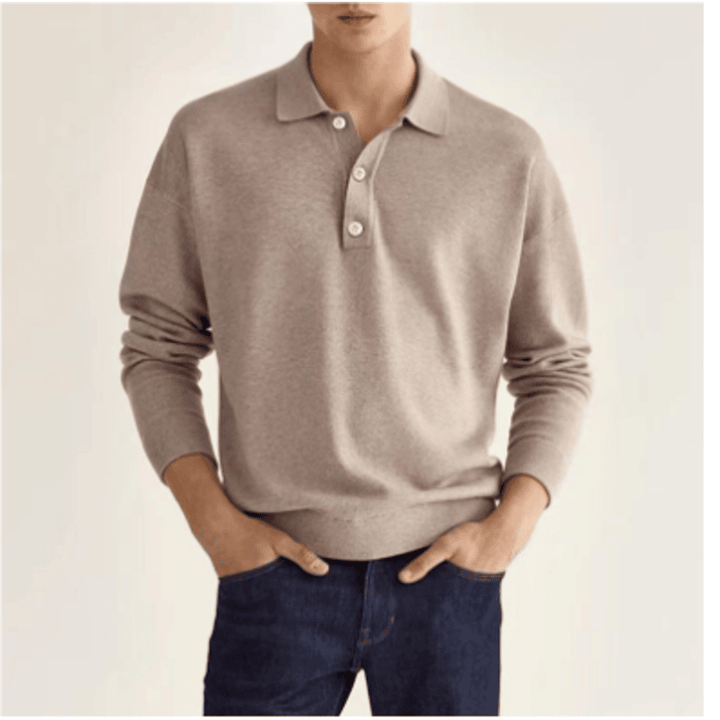 Thibault | Polo klasyczne męskie | Casual