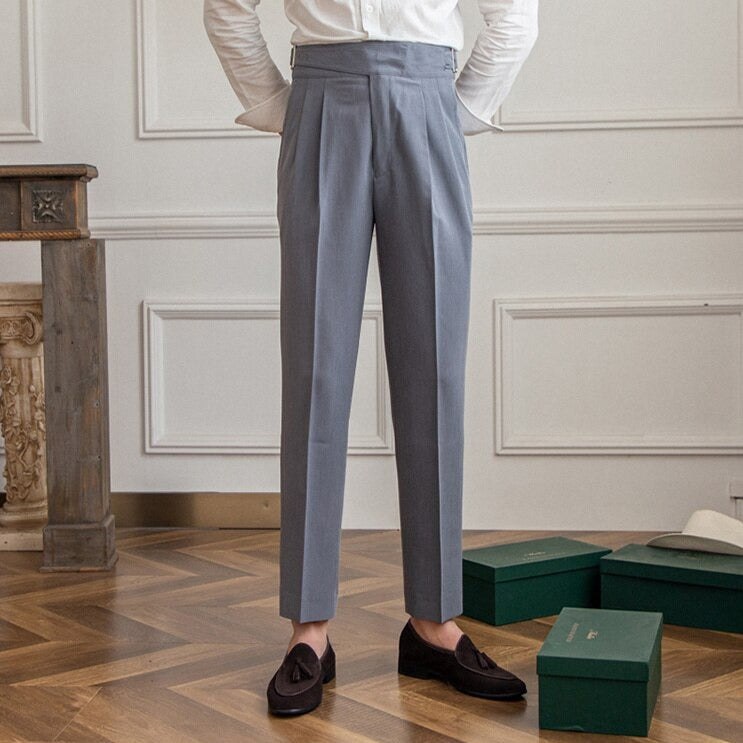 Epikouros | Pantaloni alla moda con fibbia per uomo