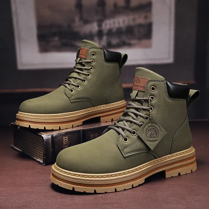 Bottes en cuir pour hommes - Lawson