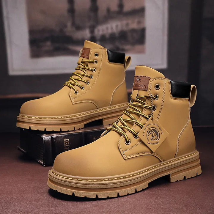 Bottes en cuir pour hommes - Lawson