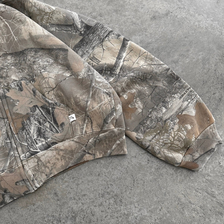 Veste à Capuche Camo pour Hommes - Basil