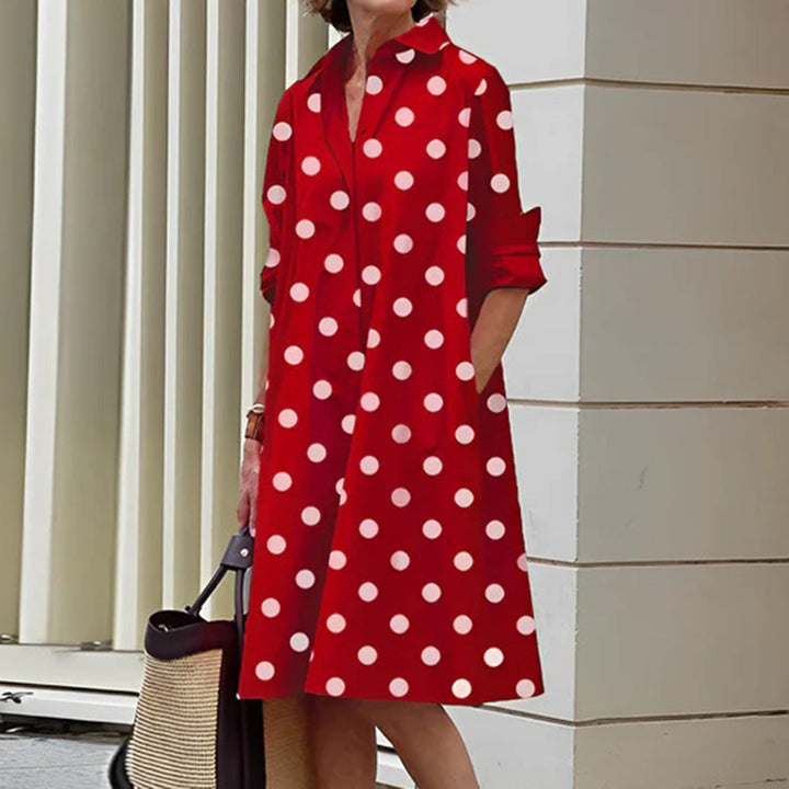 Elegantes Frühlingskleid für Damen - Bequem, leicht und raffiniert, perfekt für alle Gelegenheiten