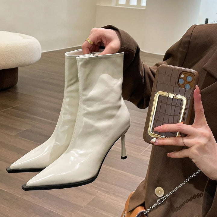 Clara – Bottes de soirée élégantes avec bout pointu pour une tenue chic