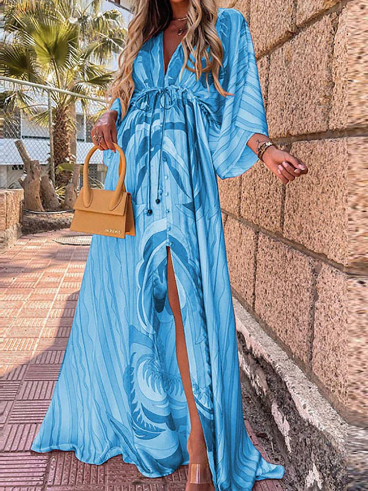 Robe D'été Élégante De Plage Pour Femmes | Maxi