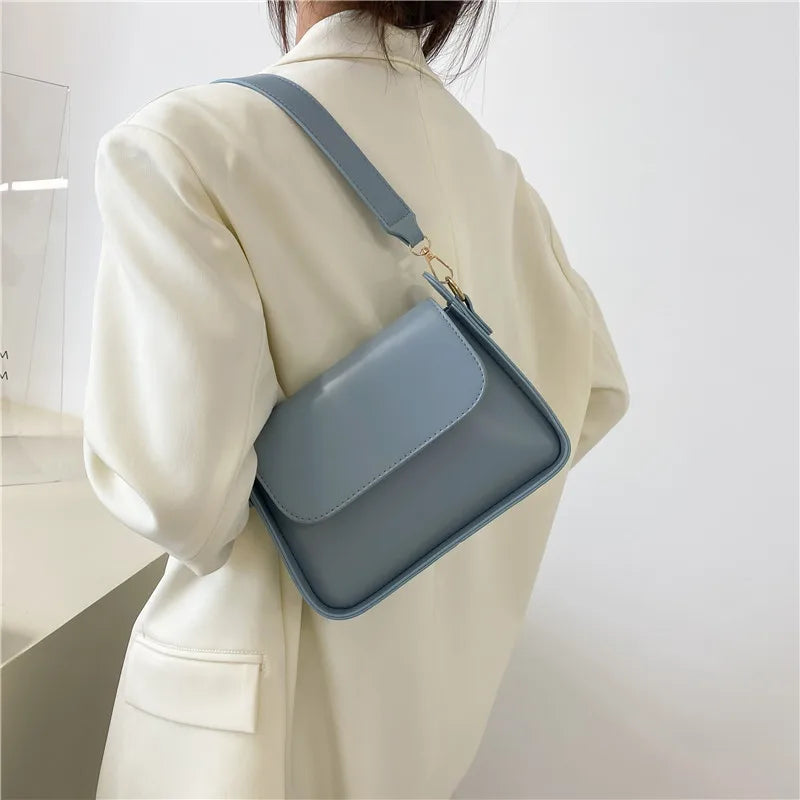 Sacs à bandoulière de luxe en cuir PU - Eviana