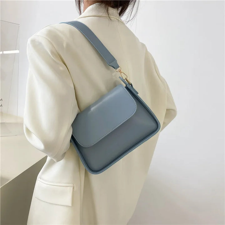 Sacs à bandoulière de luxe en cuir PU - Eviana