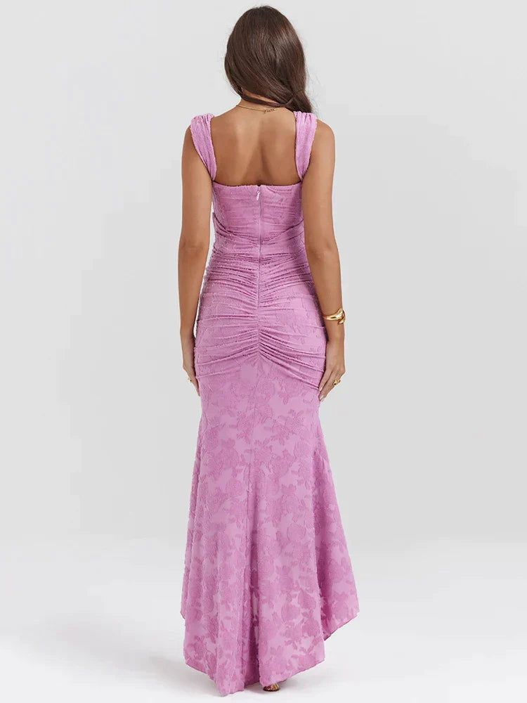 Frieda - Robe corset froncée avec zoom lage