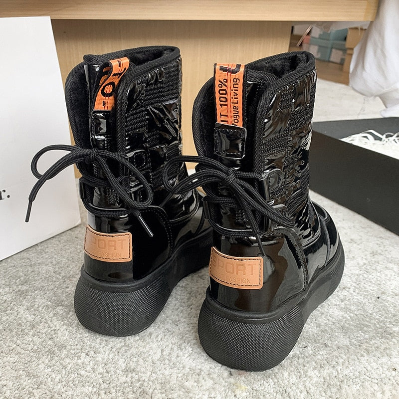 Adeline – Bottes de neige de luxe réglables pour les jours froids