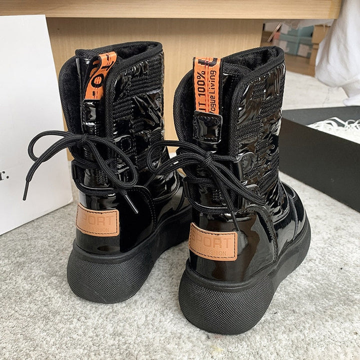 Adeline – Bottes de neige de luxe réglables pour les jours froids