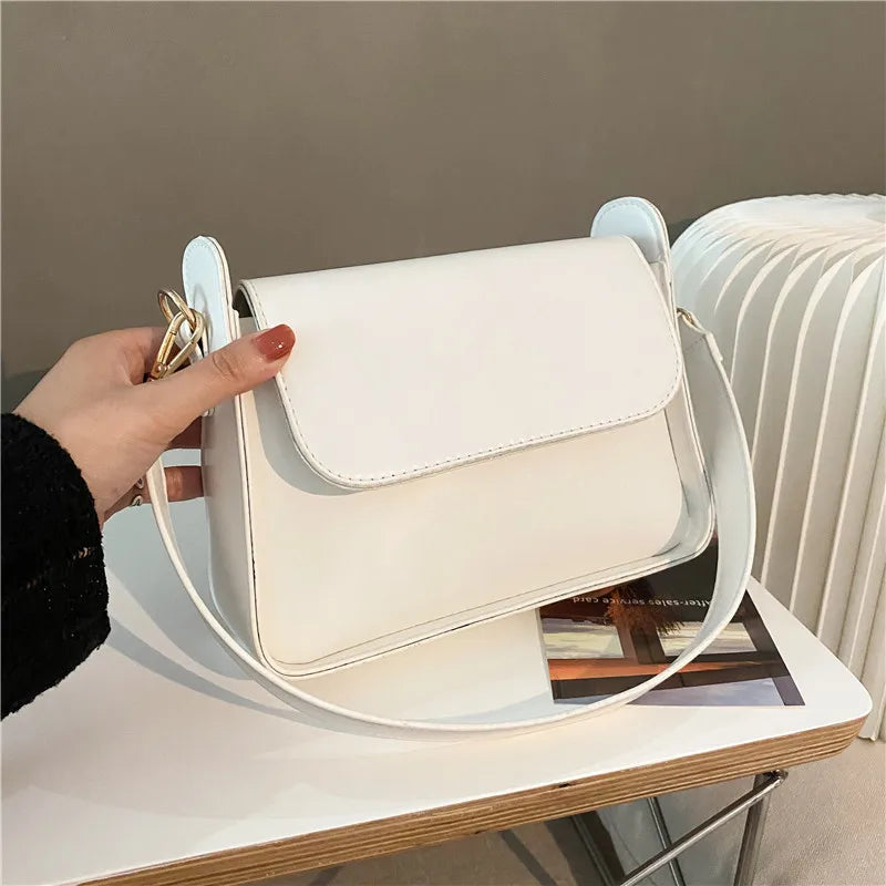 Sacs à bandoulière de luxe en cuir PU - Eviana