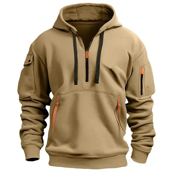 Sweat à capuche multi-poches pour hommes - Lionel