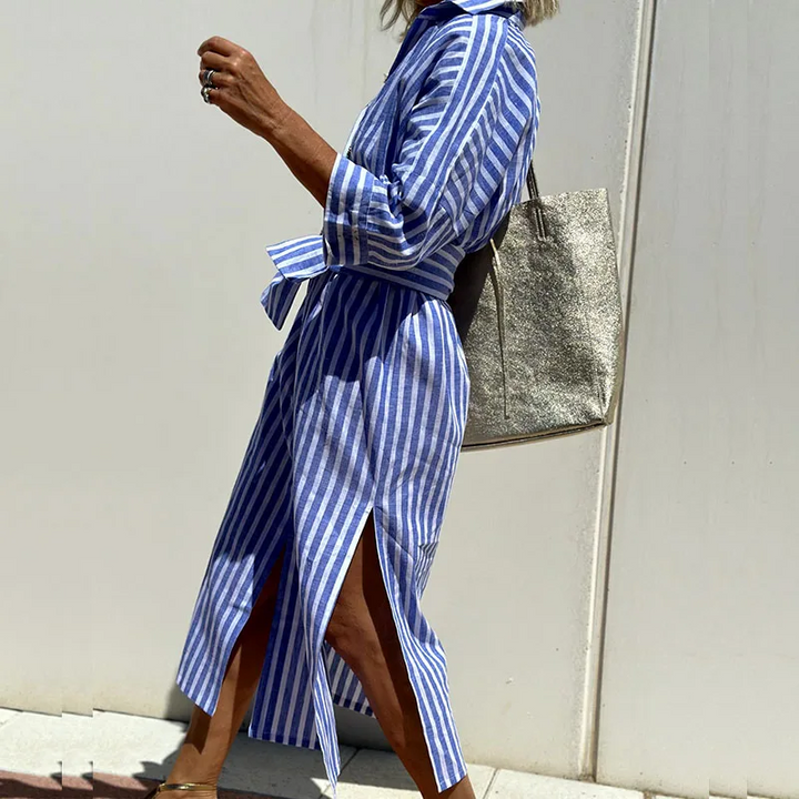 Robe en Lin Élégante pour Femmes– Confort et Sophistication pour Toutes les Occasions