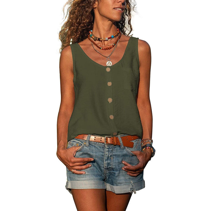 Nyla | Ibiza Fashion Elegancki damski top na ramiączkach