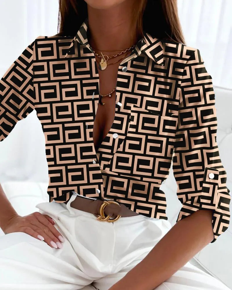 Camicia a Righe Carina – Eleganza Classica e Comfort Senza Tempo