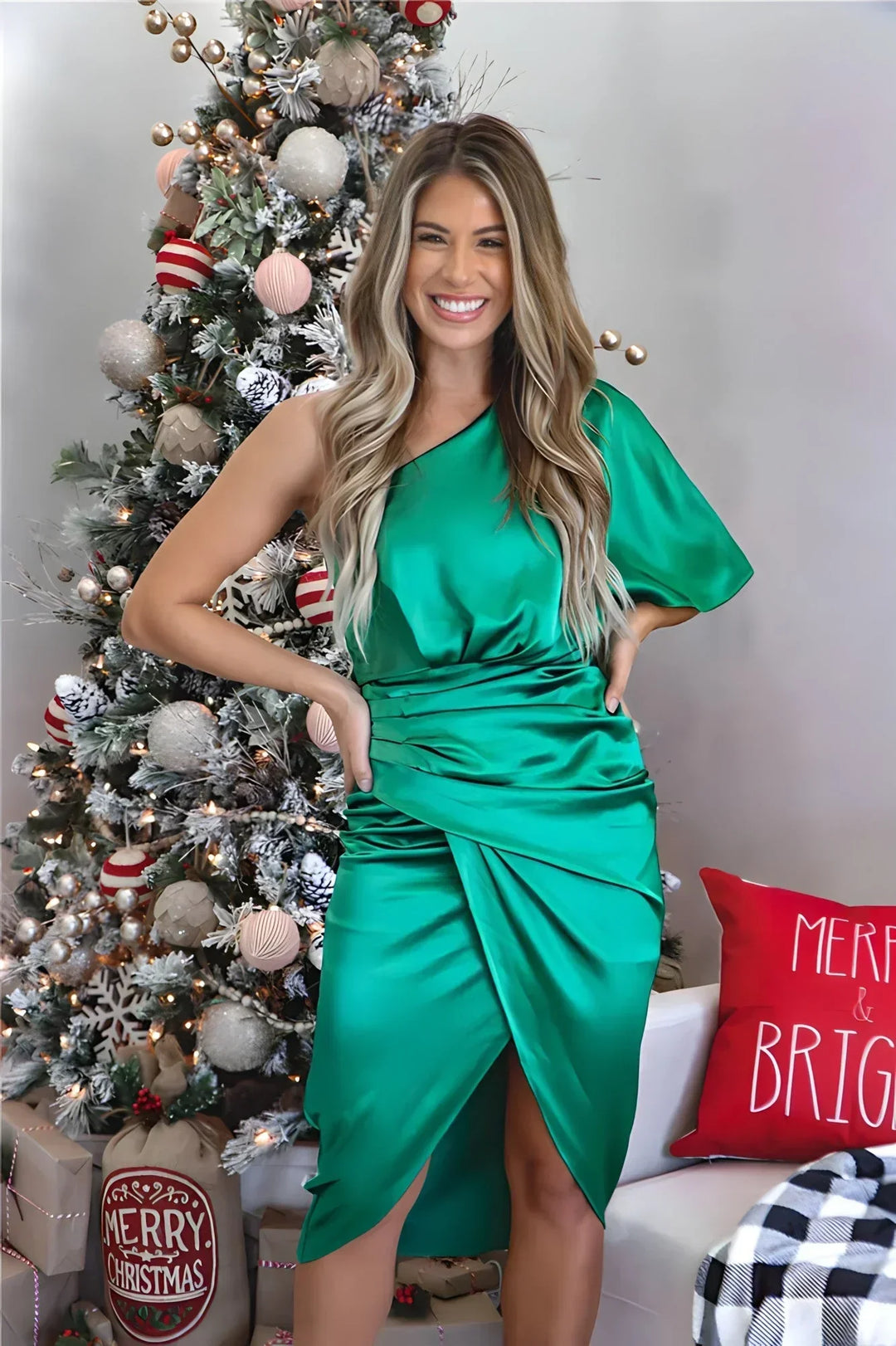 Cortney | Vestito elegante in seta