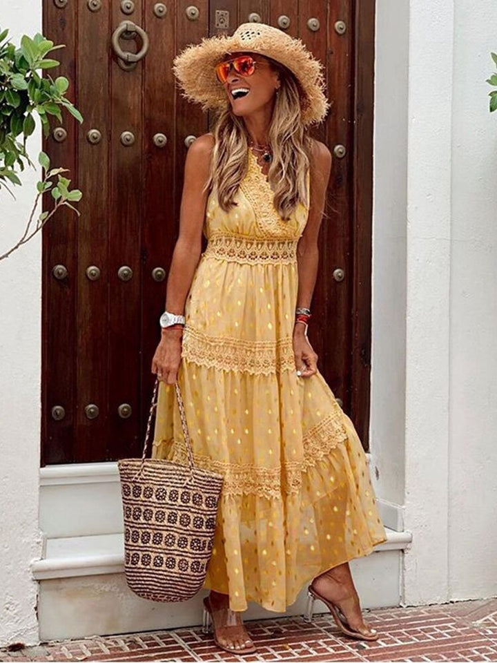Robe Jazzy – Élégance Bohème Chic pour l'Été