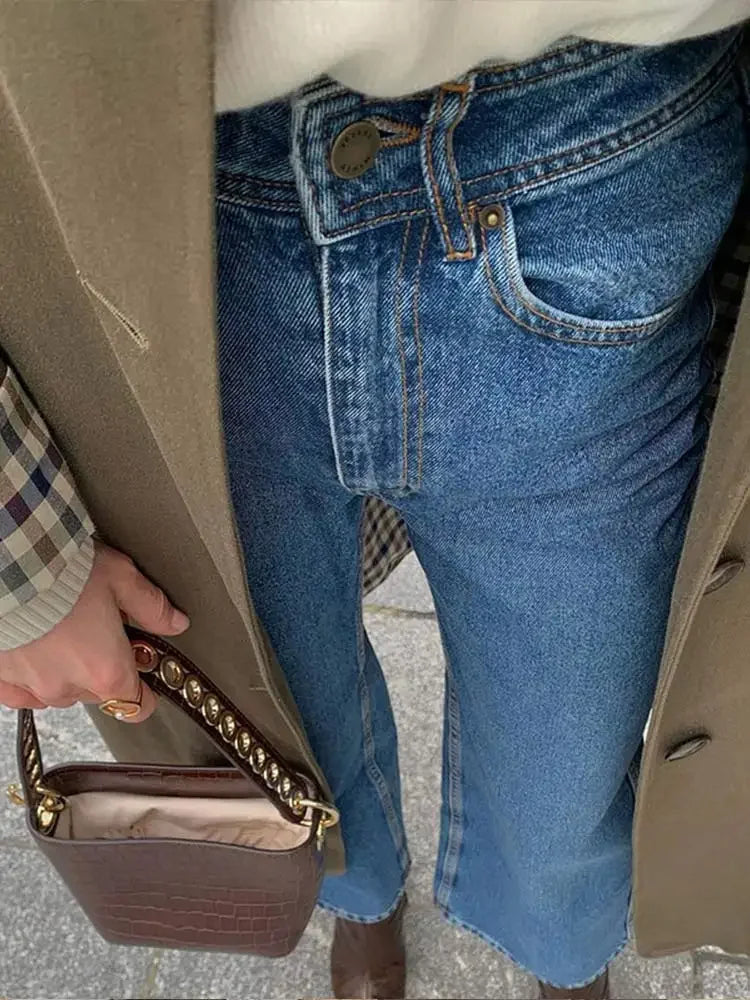 Langer Mantel mit Taschen für Damen - Eden