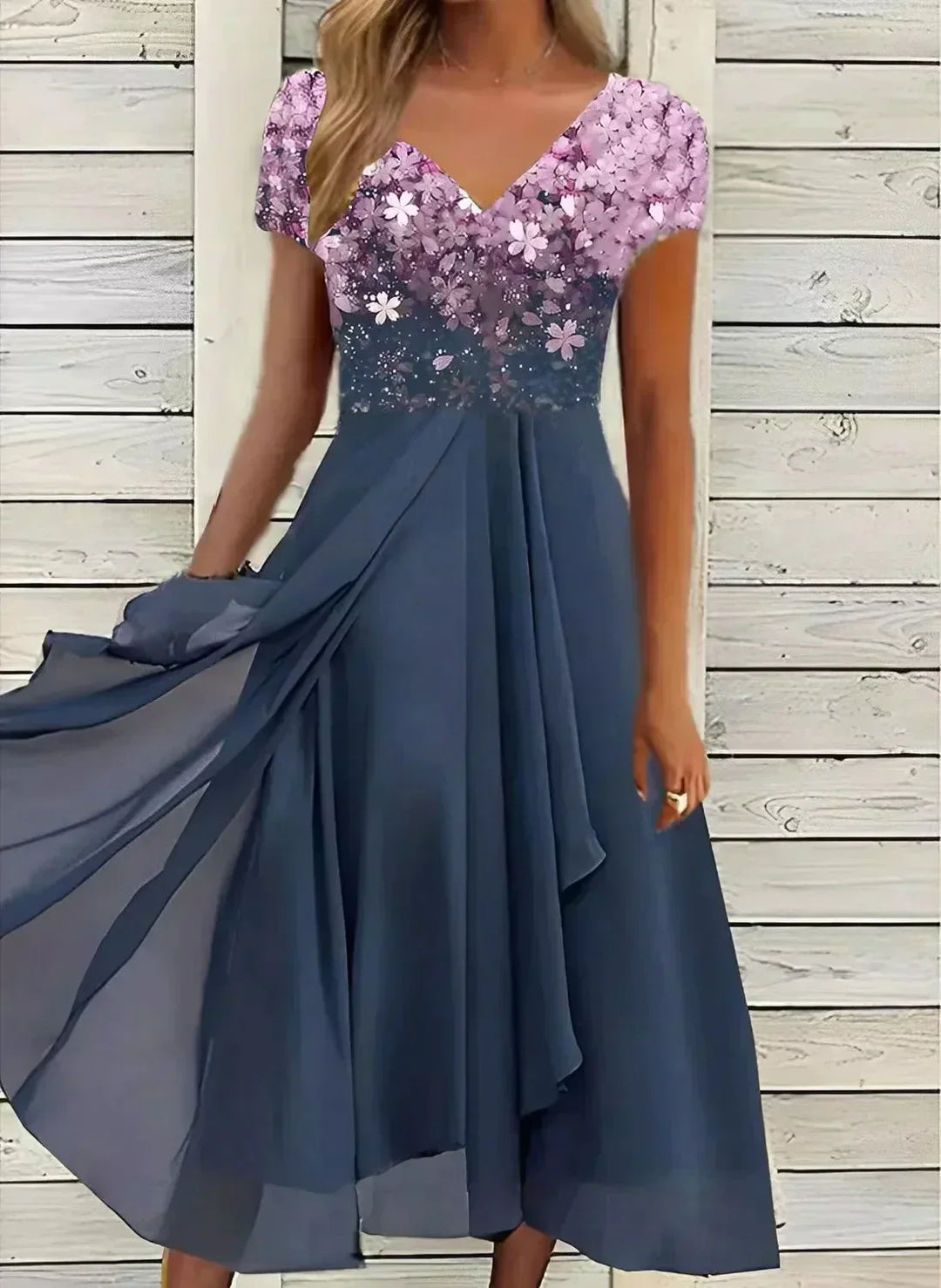 Carmela – Abito da Festa in Mussola di Seta Leggera, Eleganza e Leggerezza