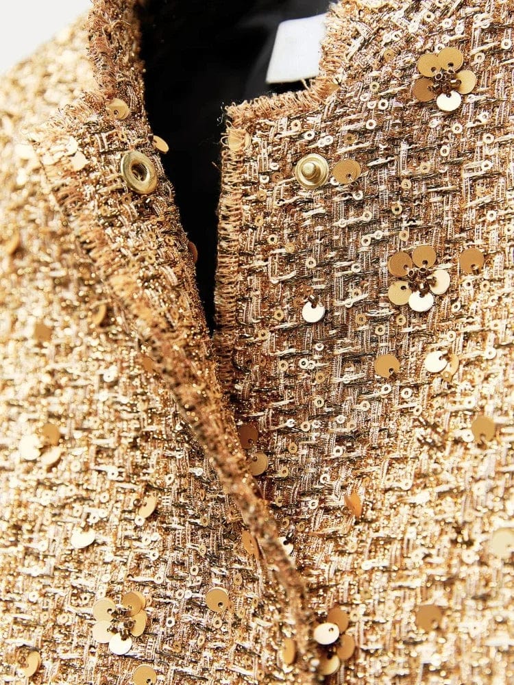Aelith - Veste ornée de broderies en sequins