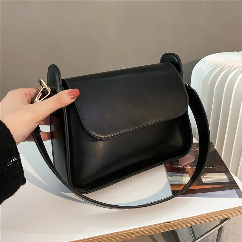 Sacs à bandoulière de luxe en cuir PU - Eviana