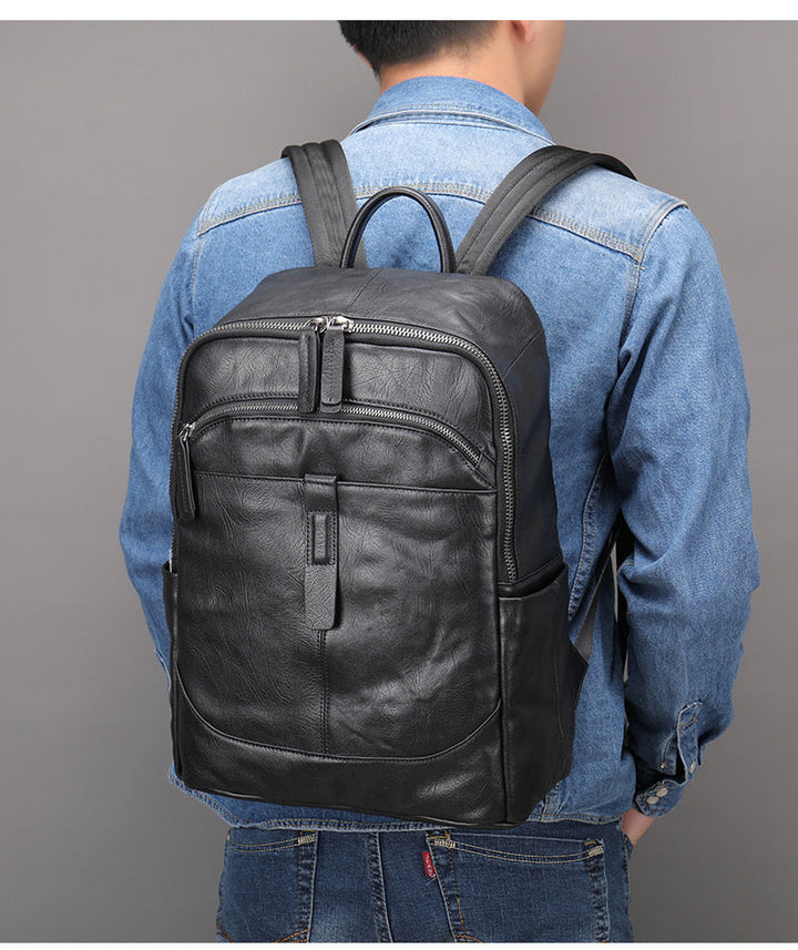 Echter Leder-Rucksack Blaine – Eleganz und Funktionalität für jeden Anlass