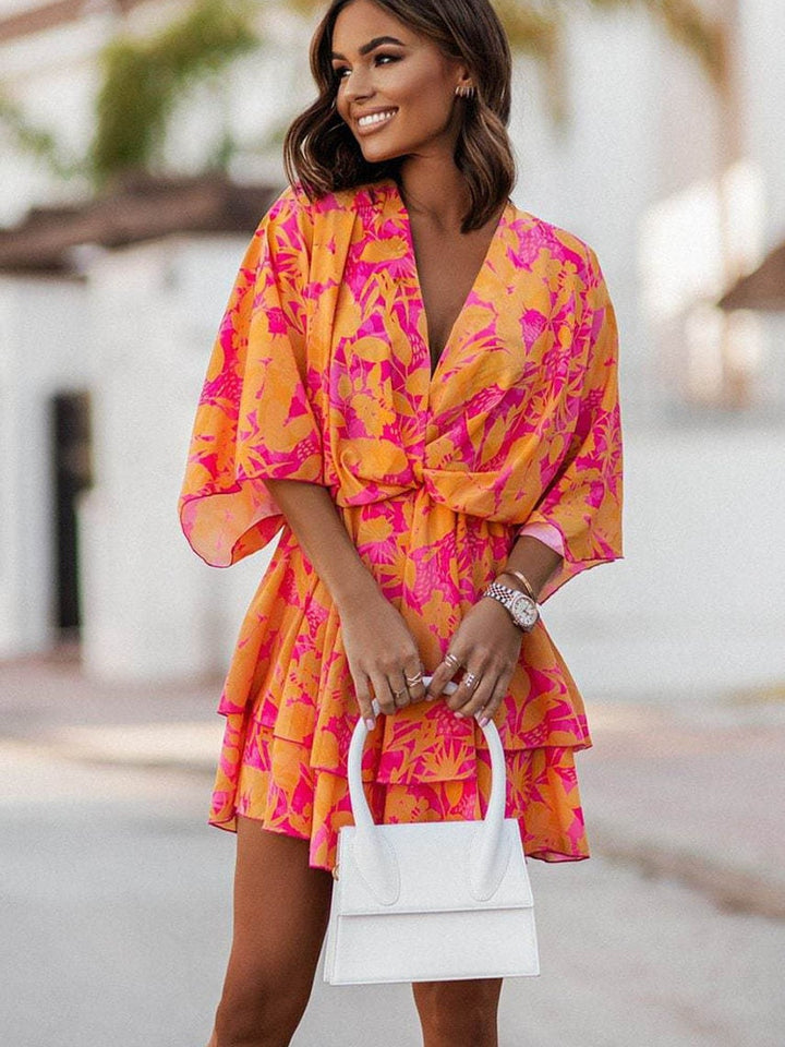 Mini-robe Bohème Odessa – Élégance et Liberté pour l'Été