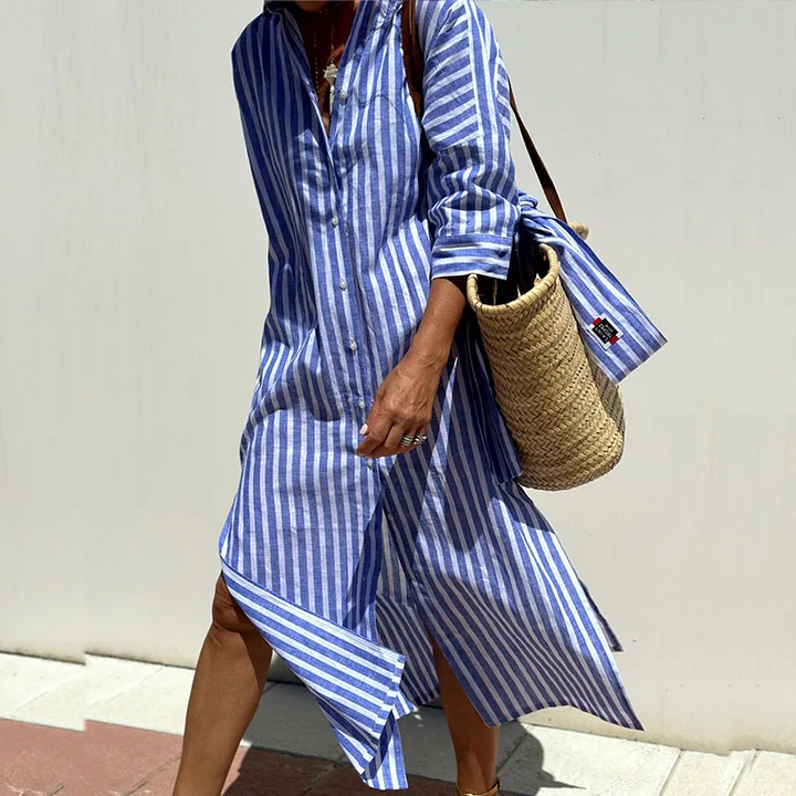 Robe en Lin Élégante pour Femmes– Confort et Sophistication pour Toutes les Occasions