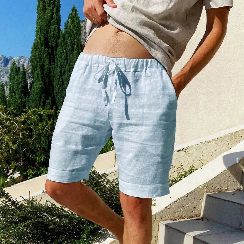 William | Pantalons en lin pour hommes