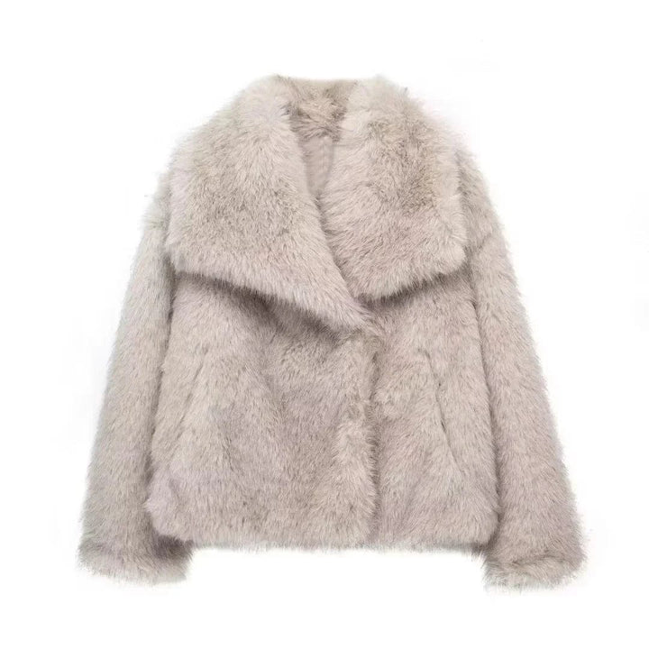 Fleur - Manteau en fourrure sophistiqué