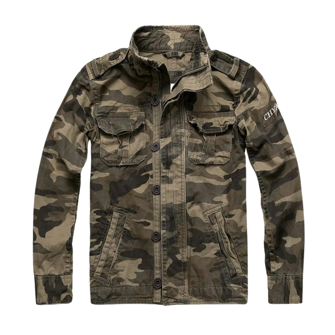 Antoine - Veste militaire rétro à poches multiples
